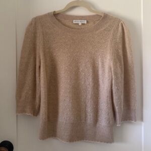 White + Warren Cashmere Short Sleeve Sweater